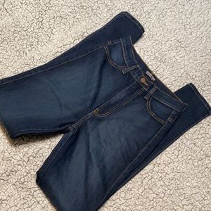 FASHION NOVA DARK WASH HIGH WAISTED JEANS